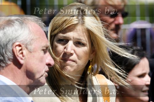 Den Haag 2 juni 2009
Prinses Maxima en Johan Cruijff openen cruijff voetbalveld in Den Haag.
Peter Smulders bv