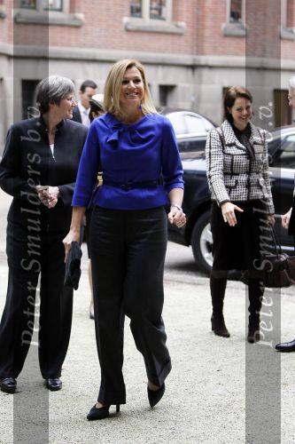 Den Haag 25 januari 2010
Prinses Maxima bezoekt bijeenkomst wereldomroep in het vredespaleis.
Peter Smulders bv