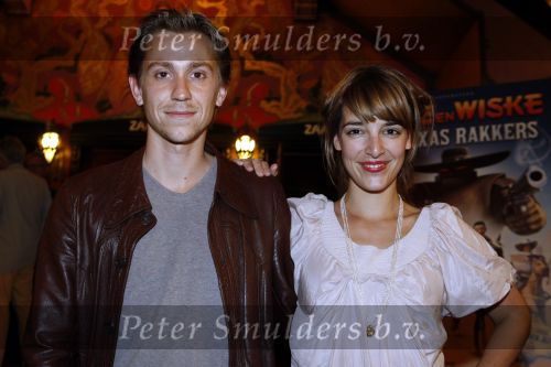 Amsterdam 26 juni 2009
Presentatie stemmen cast van Suske en wiske in Tuschinski. Nanette Drazic en Marijn Klaver
Peter Smulders bv