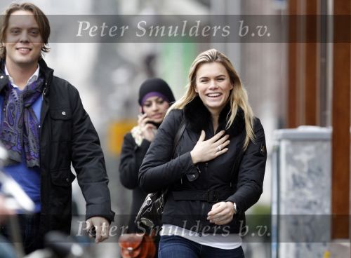 Amsterdam 16 januari 2010
Nicolette v dam met vriend bas smit.
Peter Smulders bv