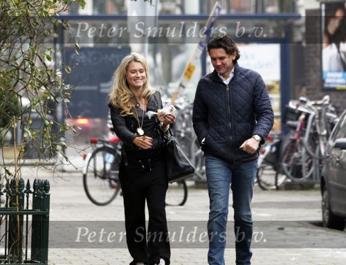 Amsterdam 16 januari 2010
Nikkie Plessen zwanger met haar vriend Ruben.
Peter Smulders bv