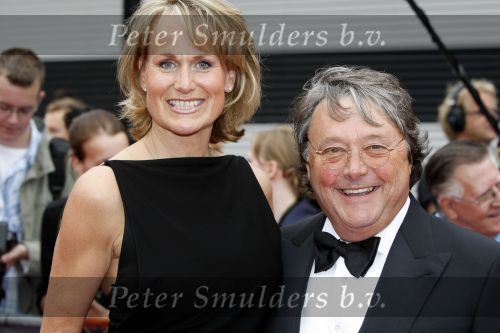 Hilversum 8 juni 2009
Uitreiking musical awards in studio 22. 
Oger Lusink  met ex-partner Ceciel Lutke Veldhuis