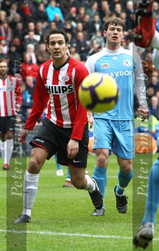 Eindhoven, 21 Februari 2010 Kompetitiewedstrijd PSV-Sparta, eindstand 1-1
Seizoen 2009/2010
Otman Bakkal
Foto Junior Smulders