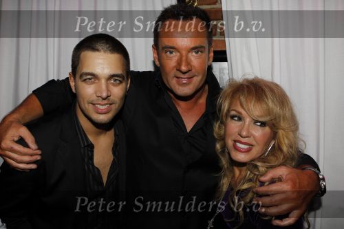 Uitgeest 18 januari 2010
Nieuwjaars feest van Henk Geels in Bobs Party saloon. Patricia Paay met waylon  en Gerard Joling
Peter Smulders bv