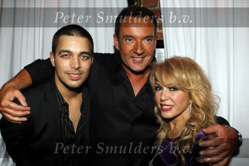 Uitgeest 18 januari 2010
Nieuwjaars feest van Henk Geels in Bobs Party saloon. Patricia Paay met waylon  en Gerard Joling
Peter Smulders bv