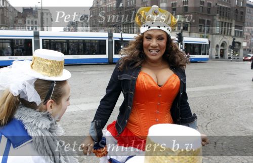 Amsterdam 23 januari 2010
Patty Brard neemt op de dam een videoclip op voor har nieuwste carnavalssingel.
Peter Smulders bv