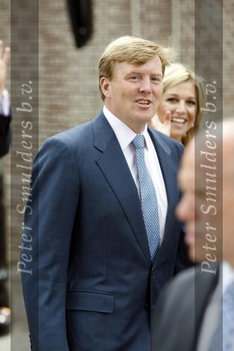Apeldoorn 6 juni 2009
De koninklijke familie bezoekt paleis het Loo een maand na de aanslag. Prinses Maxima en Prins Willem Alexander
Peter Smulders bv