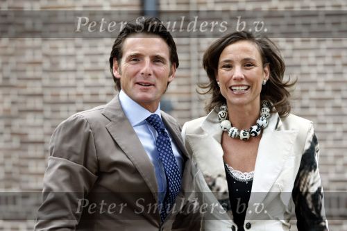 Apeldoorn 6 juni 2009
De koninklijke familie bezoekt paleis het Loo een maand na de aanslag. Prinses Marilene en Prins Maurits
Peter Smulders bv