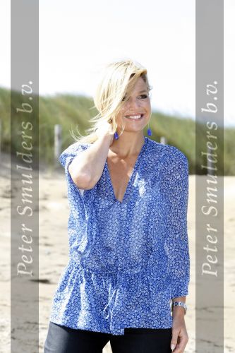 Wassenaar 20 juli 2009
Fotouurtje met Prins Willem Alexander, Prinses Maxima, Prinses Amalia, Prinses Alexia en Prinses Ariane op het strand van Wassenaar