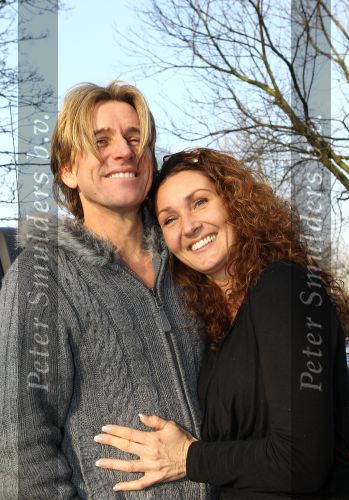 Sint Michielsgestel, 26 Januari 2010
Zanger Rene Schuurmans en zijn vrouw Monique Schuurmans en zijn honden