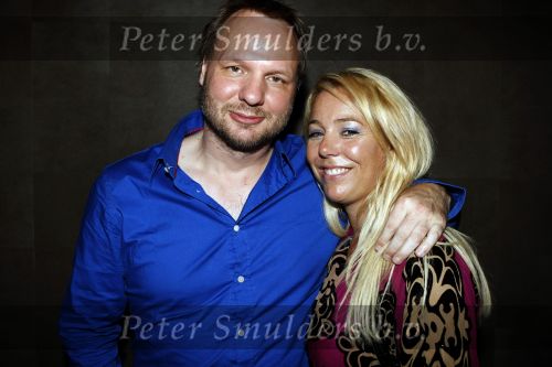 Amsterdam 8 augustus 2009
Mari v d Ven viert zijn 50e verjaardag. Rob Stenders met Margje Teeuwen
Peter Smulders bv