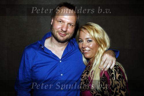 Amsterdam 8 augustus 2009
Mari v d Ven viert zijn 50e verjaardag. Rob Stenders met Margje Teeuwen
Peter Smulders bv