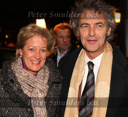 Amsterdam, 23 Februari 2010 
Concert Willeke Alberti in Carre t.g.v. haar 65e verjaardag
Roger v Boxtel met  zijn vrouw Judith Emmerik
Foto Peter Smulders