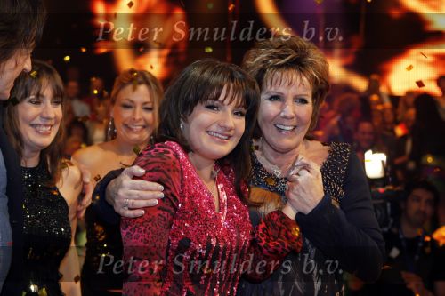 Baarn 7 februari 2010
Finale Nationale songfestival. Sieneke met marianne Weber en Pierre Kartner
Peter Smulders bv