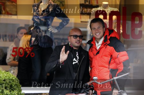 Amsterdam 18 januari 2010
Steve te Pas met Winston Gerschtanowitz op de cornelis schuytstraat.
Peter Smulders bv