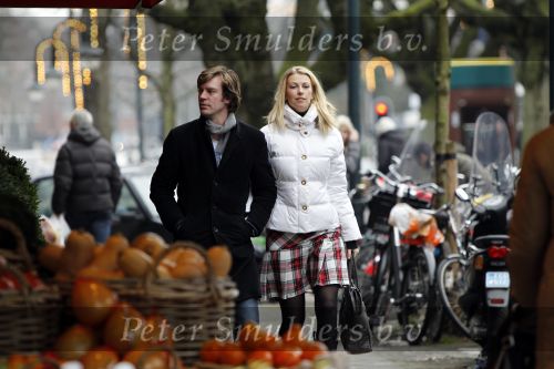 Amsterdam 16 januari 2010
Susan Smit met haar vriend aan het winkelen op de cornelis schuytstraat.
Peter Smulders bv