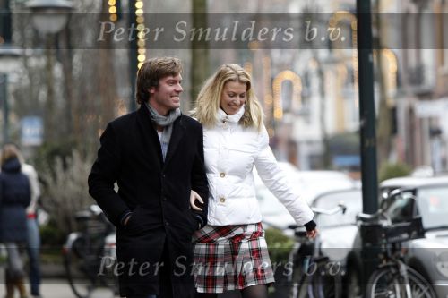 Amsterdam 16 januari 2010
Susan Smit met haar vriend aan het winkelen op de cornelis schuytstraat.
Peter Smulders bv
