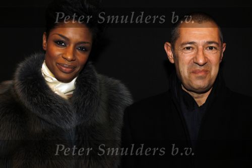 Amsterdam 6 maart 2010
Modeshow Mart Visser in het Hilton. Sylvana Simons met vriend Roland Kahn
Peter Smulders bv