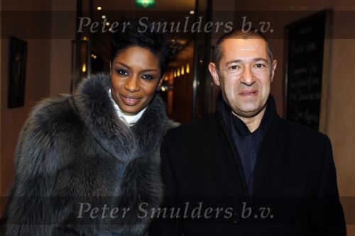 Amsterdam 6 maart 2010
Modeshow Mart Visser in het Hilton. Sylvana Simons met vriend Roland Kahn
Peter Smulders bv