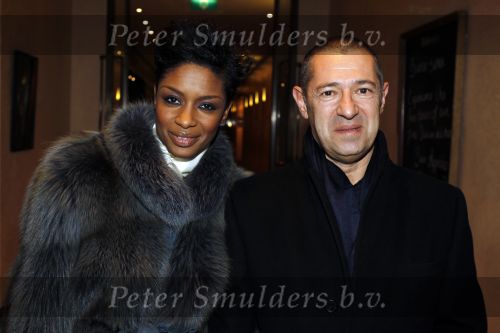 Amsterdam 6 maart 2010
Modeshow Mart Visser in het Hilton. Sylvana Simons met vriend Roland Kahn
Peter Smulders bv