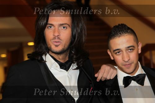 Amsterdam, 28 Februari 2010
Modeshow Paul Schulten in Hotel Okura
Thijs Willekes met rapper Yes-R
Foto Peter Smulders BV