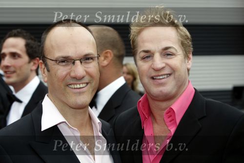 Hilversum 8 juni 2009
Uitreiking musical awards in studio 22. Tony Neef met partner
Peter Smulders bv
