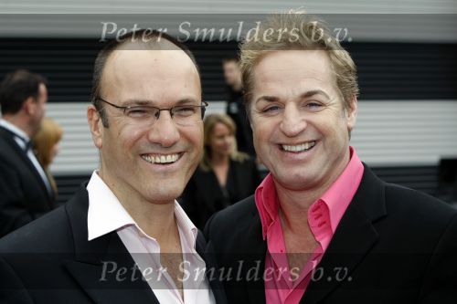 Hilversum 8 juni 2009
Uitreiking musical awards in studio 22. Tony Neef met partner
Peter Smulders bv