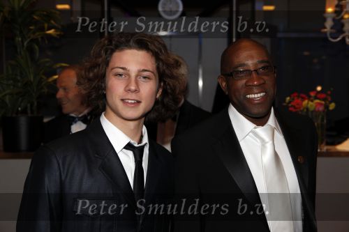 Amsterdam 15 december 2009
Sportman van het jaar verkiezing in de RAI. Troy Douglas met zoon
Peter Smulders bv