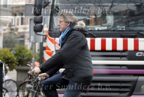 Amsterdam 22 januari 2010
Ursul de Geer op de fiets.
Peter Smulders bv