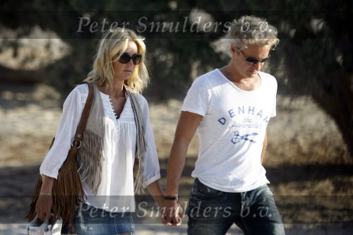 Ibiza 10 juli 2009
Wendy v  Dijk met zoontje Sem en vriend Erland Galjaard op vakantie 
Peter Smulders bv