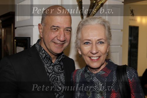 Amsterdam 7 maart 2010
Modeshow Frans Molenaar in het Amstel Hotel. Wubbo Ockels met zijn vrouw
Peter Smulders bv