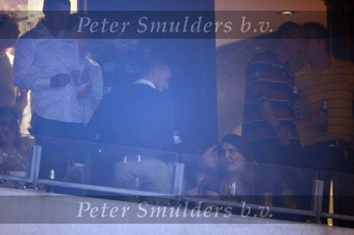 Amsterdam 13 juni 2009
Wesley Sneijder en Yolanthe Cabau v Kasbergen bij optreden van Toppers in de arena.
Peter Smulders bv