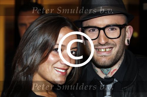 Utrecht 3 maart 2011
Uitreiking gouden en zilveren harpen in Vredenburg.Ben Saunders met Soraya zijn nieuwe vriendin
Peter Smulders bv