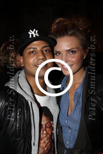 Amsterdam 7 maart 2011
Modeshow Jos v raak in de westergasfabriek met als modellen oa Georgina Verbaan Irene v d Laar Froukje de Both Quinty Trustfull Marvy Rieder en Kim Feenstra.Kim met man
Peter Smulders bv