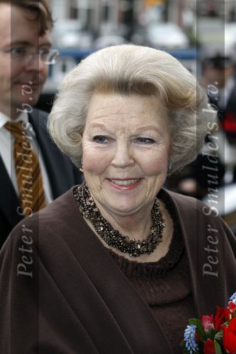 Amsterdam 11 februari 2011
Koningin Beatrix en Prins Friso bij de opening van de nieuwe liefde in Amsterdam.
Peter Smulders bv