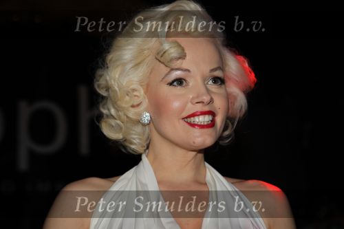 Rotterdam, 25 Februari 2011
Locatie: Club Vie Maasboulevard 300 
2e Editie. La Nuit de la Mode,Sapph Lingerie & Beachwear 2011
Marilyn Monroe
Foto Peter Smulders BV