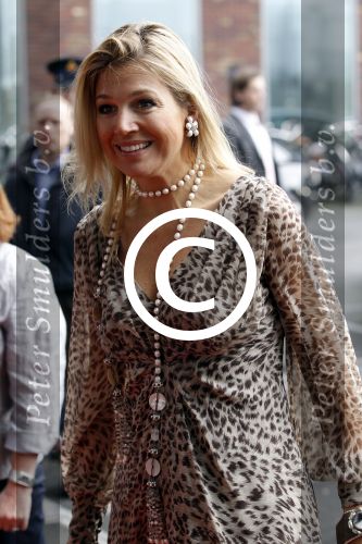 Amsterdam 4 maart 2011
Prinses maxima arriveert en vertrekt bij willem de zwijger pakhuis in sexy jurkje met tijgerprint.
Peter Smulders bv
