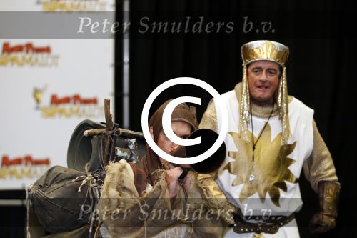 Amsterdm 14 maart 2011
Presentatie musical spamelot van Albert Verlinde en Roel Vente met in de hoofdrollen Owen Schoemacher Paul Groot Johnny Kraaykamp jr Linda Wagemakers en pepijn Gunneweg. Nordin de Moor
Peter Smulders bv