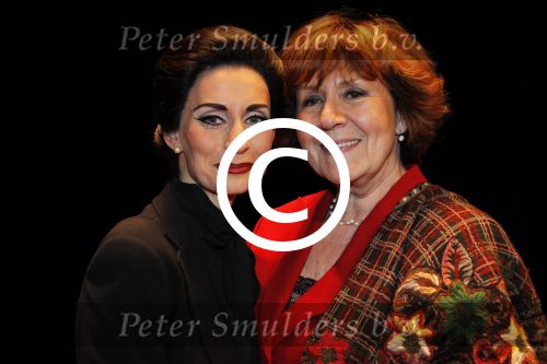 Breda 28 februari 2011
Premiere Masterclass in het chasse theater met in de hoofdrol Pia Douwes. Pia met Annewil Blankers
Peter Smulders bv