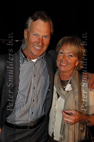 Baarn 27 februari 2011
Ria Valk viert haar 70e vefrjaardag en 55 jarig artiest zijn in de tv studio in Baarn. Riny v d Lee met vrouw
Peter Smulders bv