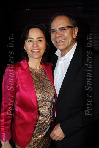 Baarn 27 februari 2011
Ria Valk viert haar 70e verjaardag en 55 jarig artiest zijn in de tv studio in Baarn.
Peter Smulders bv Rob en Henriette de Nijs