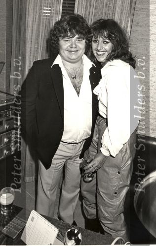 1981 Sylvia v d Akker met andre Hazes
Foto Peter Smulders BV