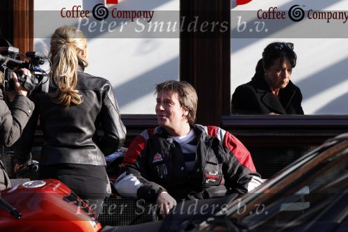 Amsterdam 9 februari 2011
Tatjana met dat voor programma op motor.
Peter Smulders bv