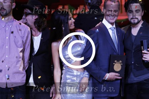 Utrecht 3 maart 2011
Uitreiking gouden en zilveren harpen in Vredenburg. Yolanthe Cabau Sneijder
Peter Smulders bv