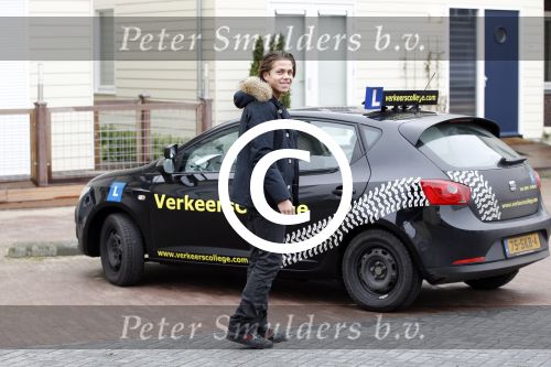 Vinkeveen 25 januari 2012
Andre Hazes jr is 18 geworden en heeft rijles.
Peter Smulders bv