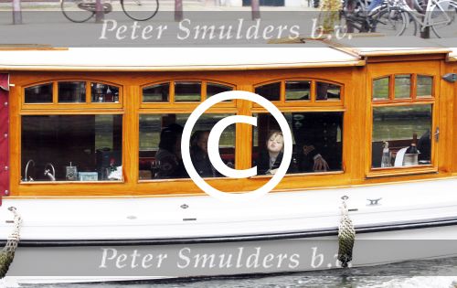 Amsterdam 14 marz 2012
Angelina Jolie with her kids on a boat trip in Amsterdam.
Peter Smulders bv