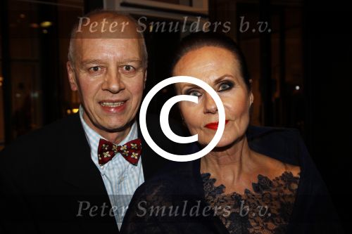Amsterdam 10 maart 2012
Modeshow Mart Visser in het hilton hotel. 
Ans Markus met partner Wybe Tuinman
Peter Smulders bv