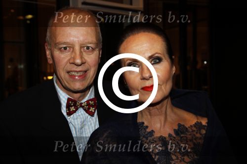 Amsterdam 10 maart 2012
Modeshow Mart Visser in het hilton hotel. 
Ans Markus met partner Wybe Tuinman
Peter Smulders bv