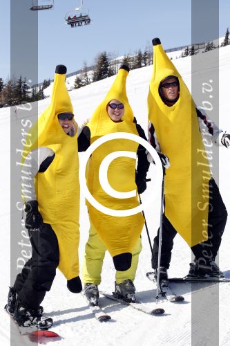 Gerlos 7 maart 2012
Nederlanders verkleed als banaan op ski vakantie in Gerlos.
Peter Smulders bv