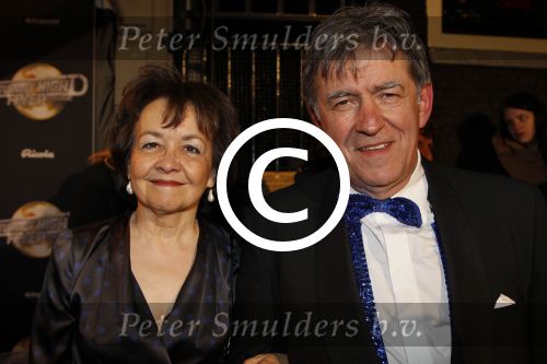 Amsterdam 17 februari 2012
Premiere Saturday night fever in Carre.
Bartho Braat met partner Jetske v d Bijtel
Peter Smulders bv